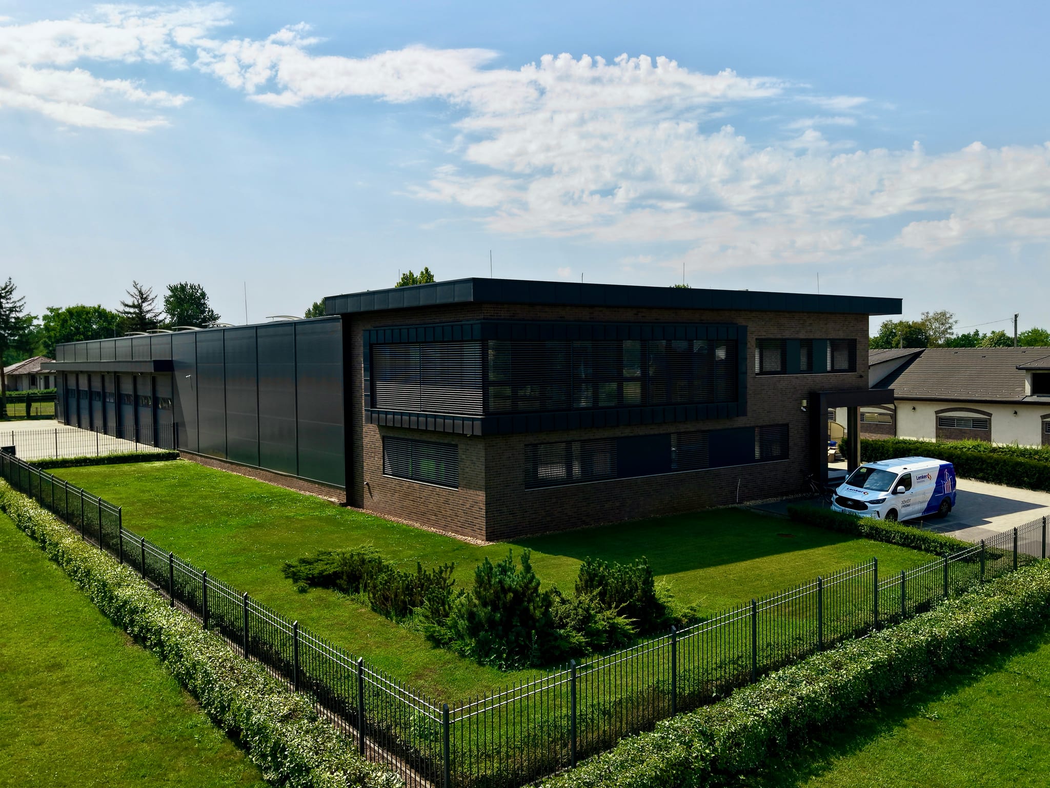 Lenker Solutions office and workshop building